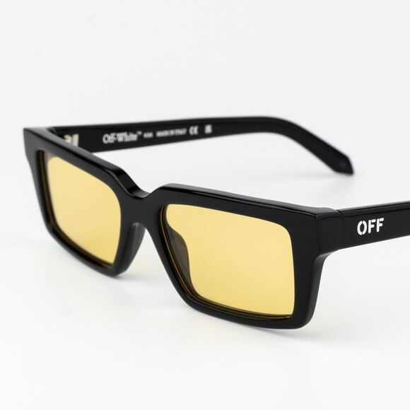 Off-White WARREN Women Sunglasses Black Yellow Square OERI13A WARREN 1018 main image 12